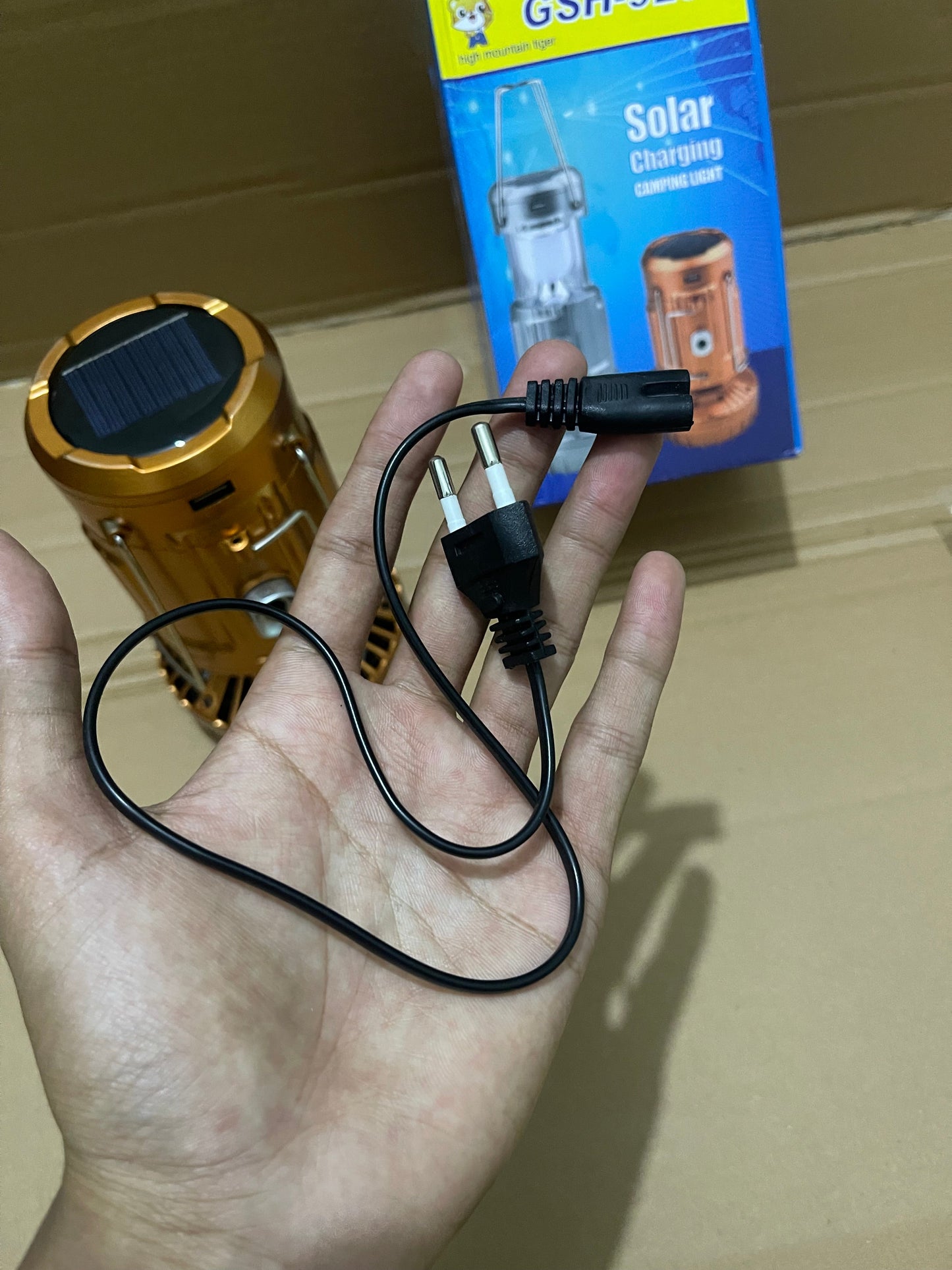 Multi Purpose Solar Light with Fan & Power Bank
