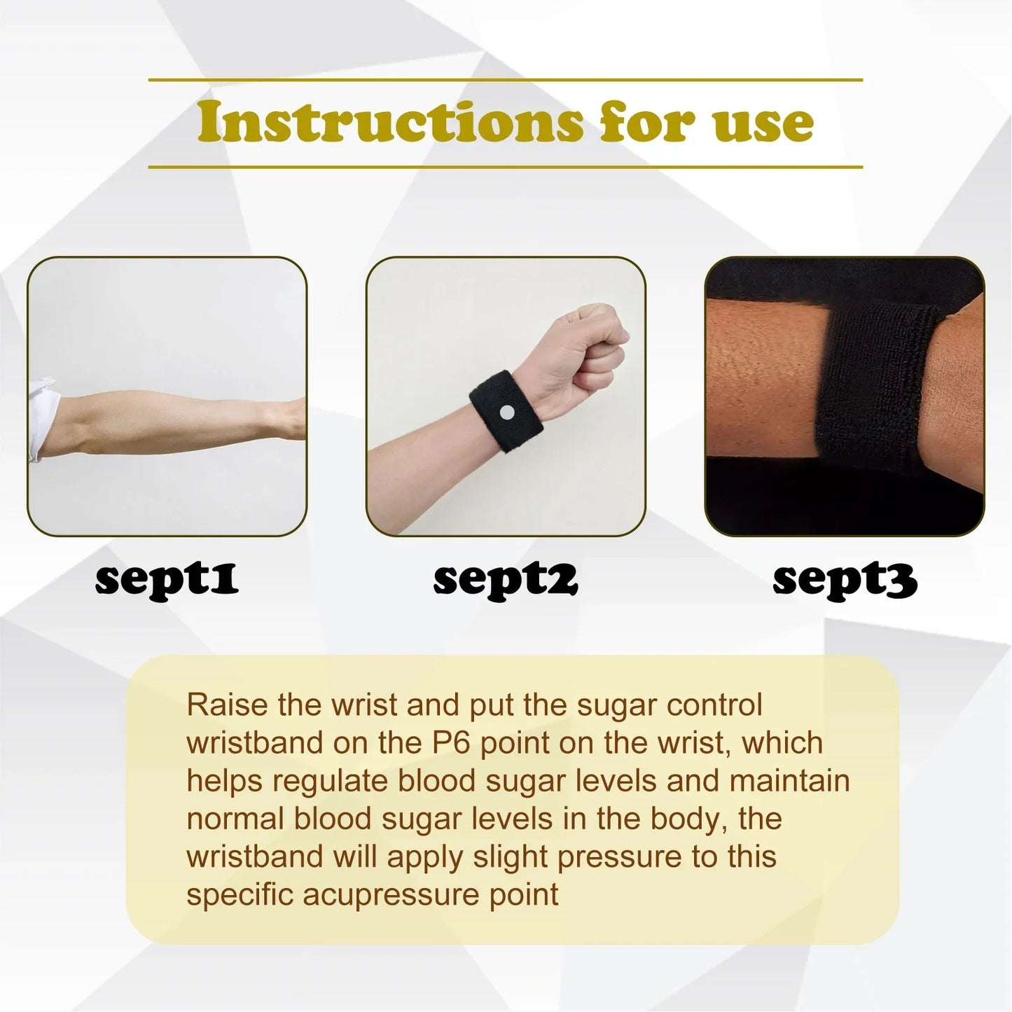 Sugar Controller Wristband | Enjoy Free Delivery