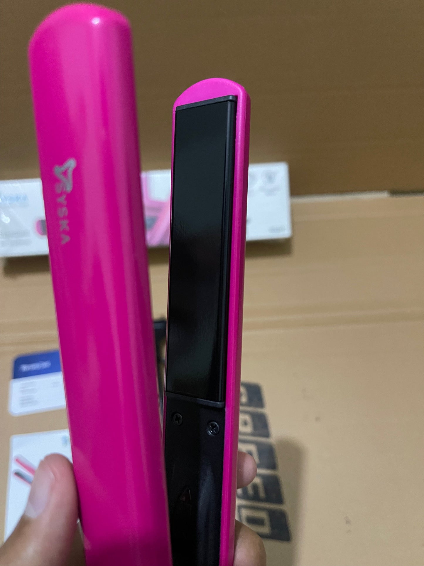 SYSKA 2 in 1 SuperGlam Hair Straightener