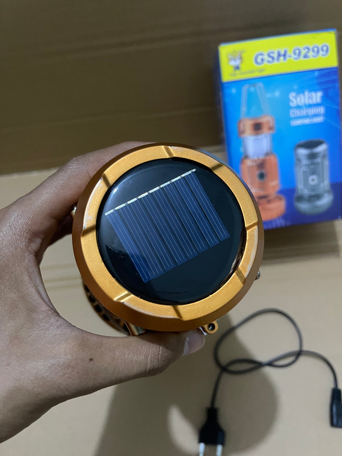Multi Purpose Solar Light with Fan & Power Bank