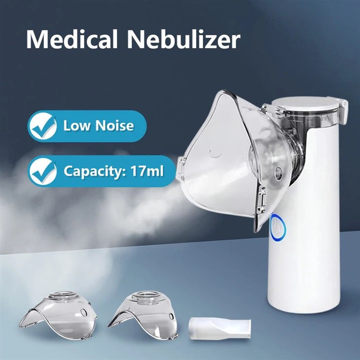 Portable Mesh Nebulizer For Adults & Kids